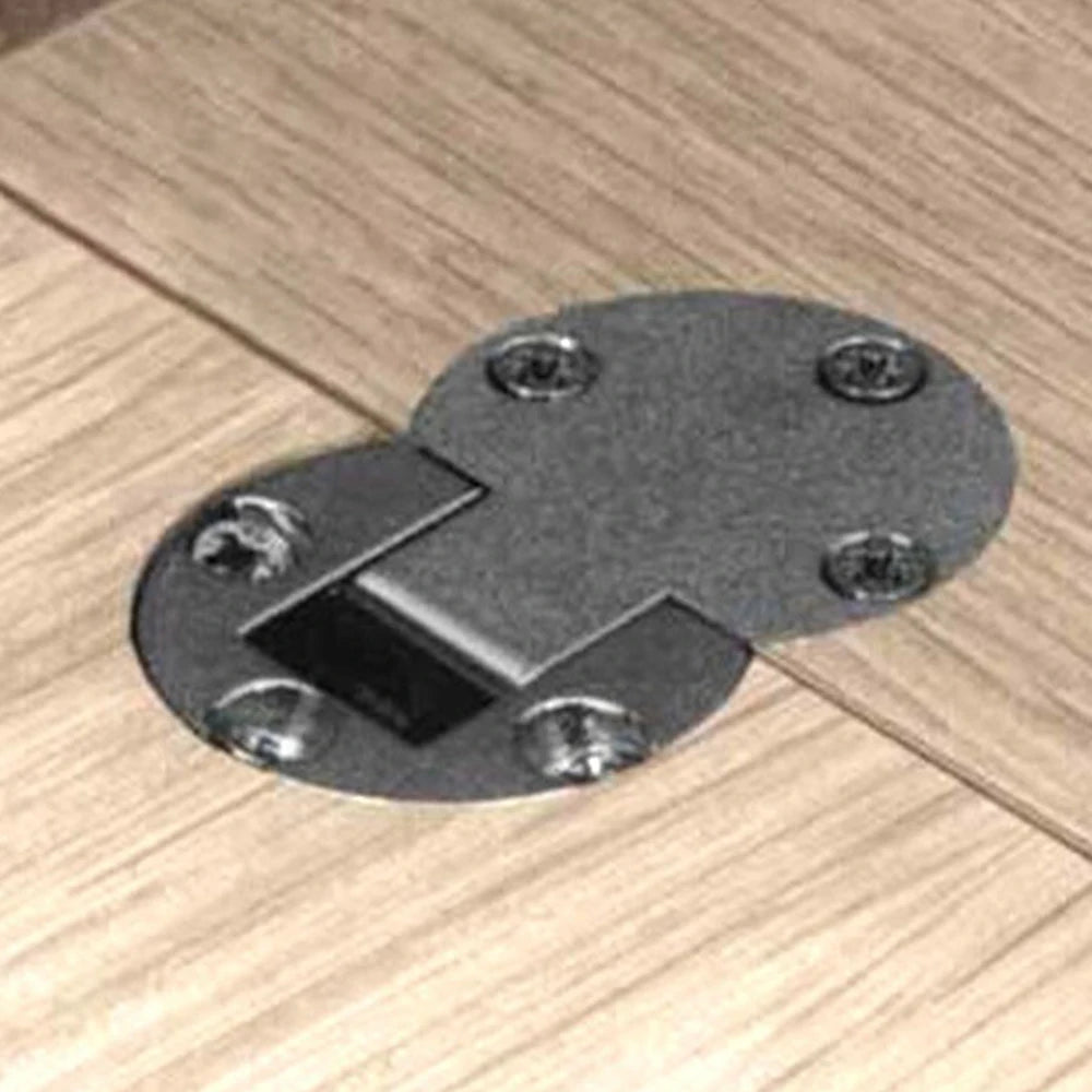 Zinc Alloy 180 Degrees Folding Table Hidden Hinge Table Embedded Hinge Furniture Cabinet Concealed Connector Bracket W/Screws Oasis Select Default Title