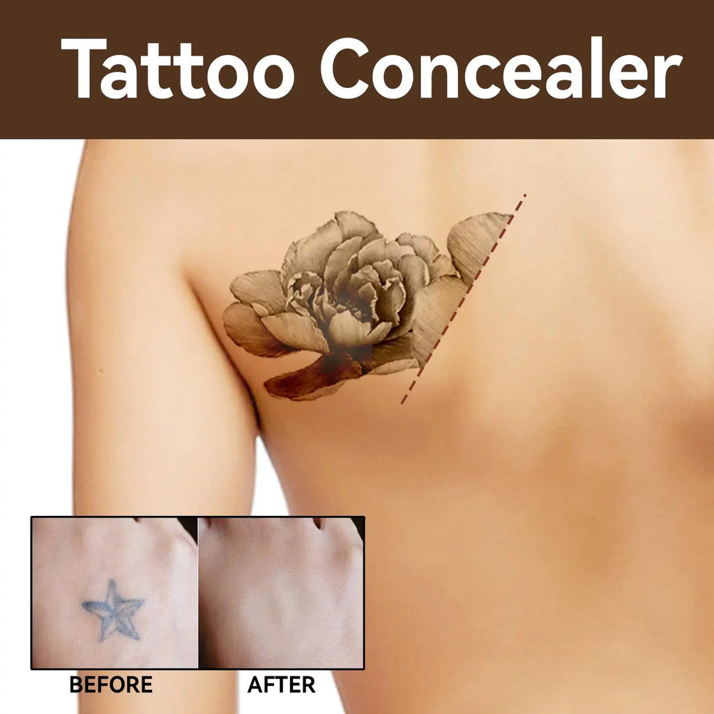 Waterproof Tattoo Concealer Cream – Cover Scars & Birthmarks Body Concealer Cream Oasis Select