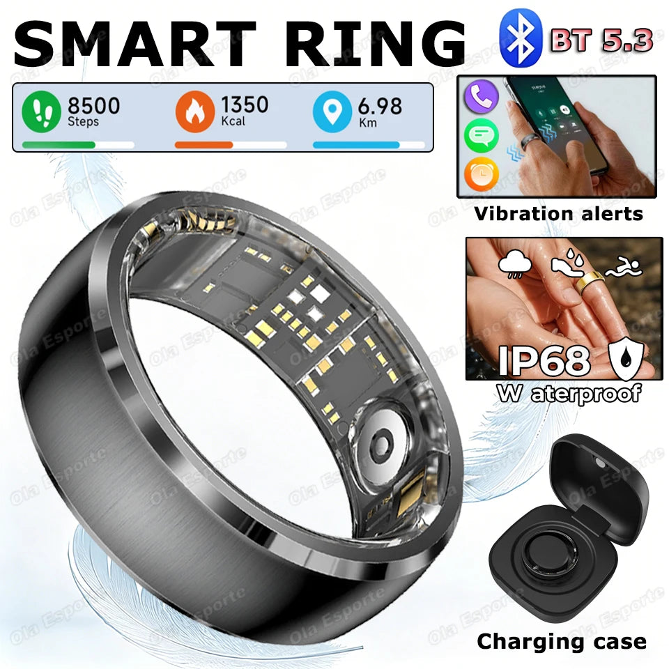Ola Esporte Smart Ring – Heart Rate, Sleep & SpO2 Tracker