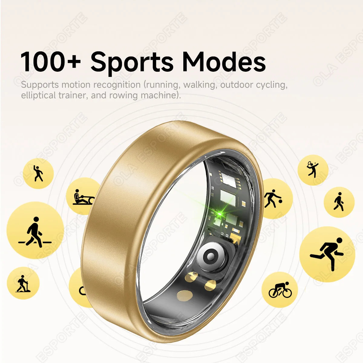 R09 Smart Ring – Heart Rate, SpO2 & Sleep Tracker | 5ATM