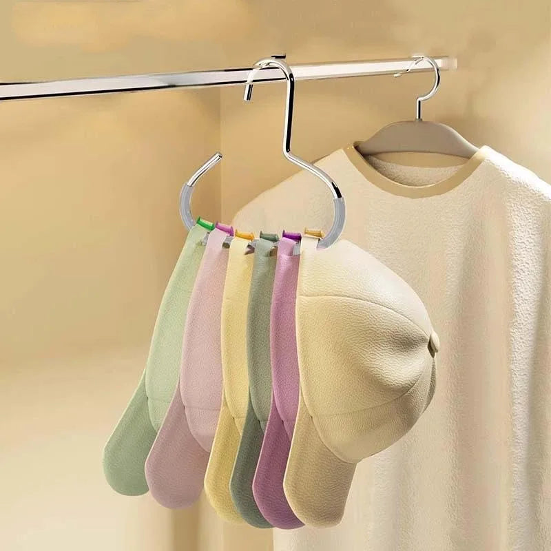Aluminum Circle Ring Hat Hanger – Non-Slip Wardrobe Hook Hat Hanger Hook Oasis Select