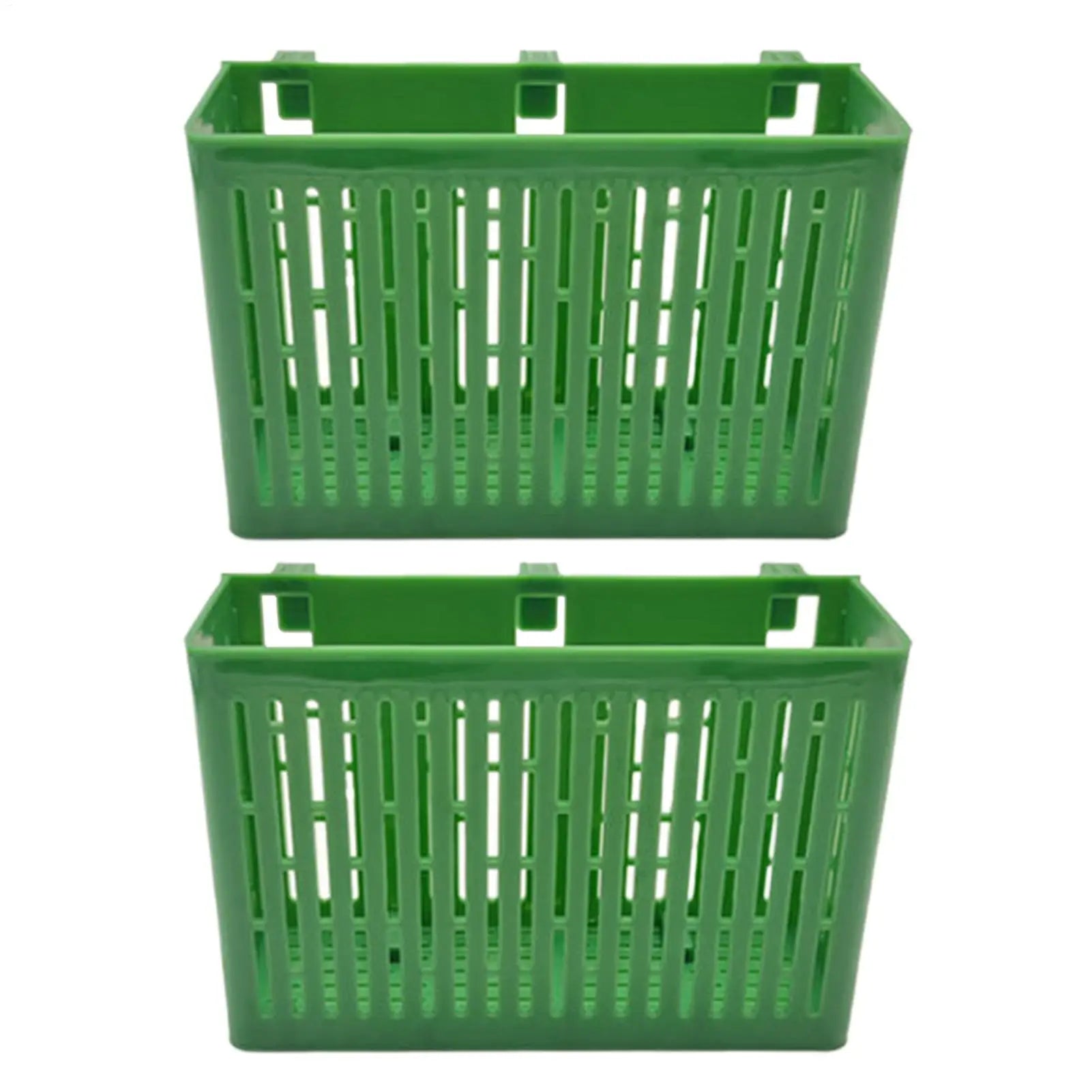 Aquarium Plant Stand Adsorbable Hydroponic Plant Storage Plastic Aquarium Square Hollow Storage Basket Fish Tank Decorations Oasis Select