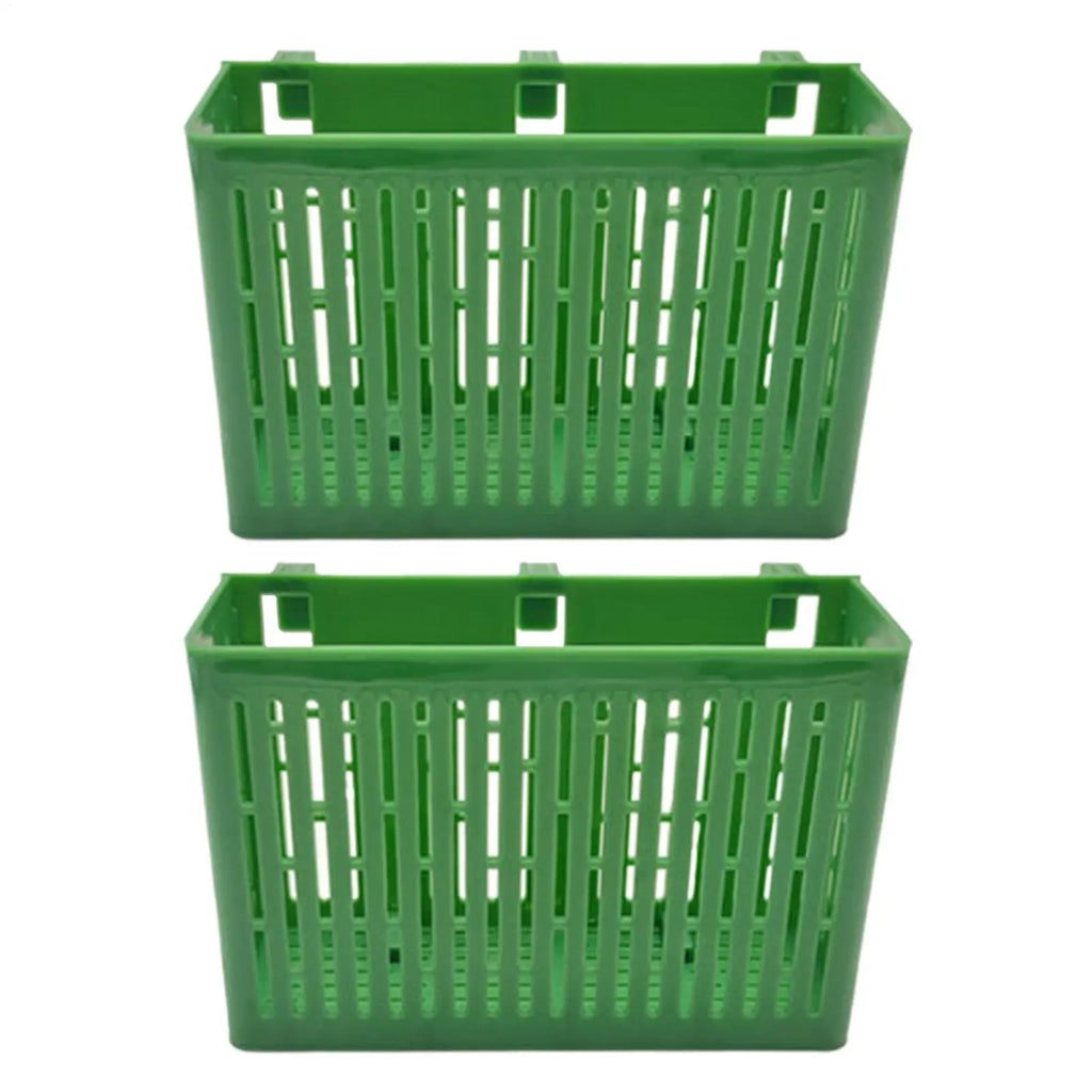 Aquarium Plant Stand Adsorbable Hydroponic Plant Storage Plastic Aquarium Square Hollow Storage Basket Fish Tank Decorations Oasis Select