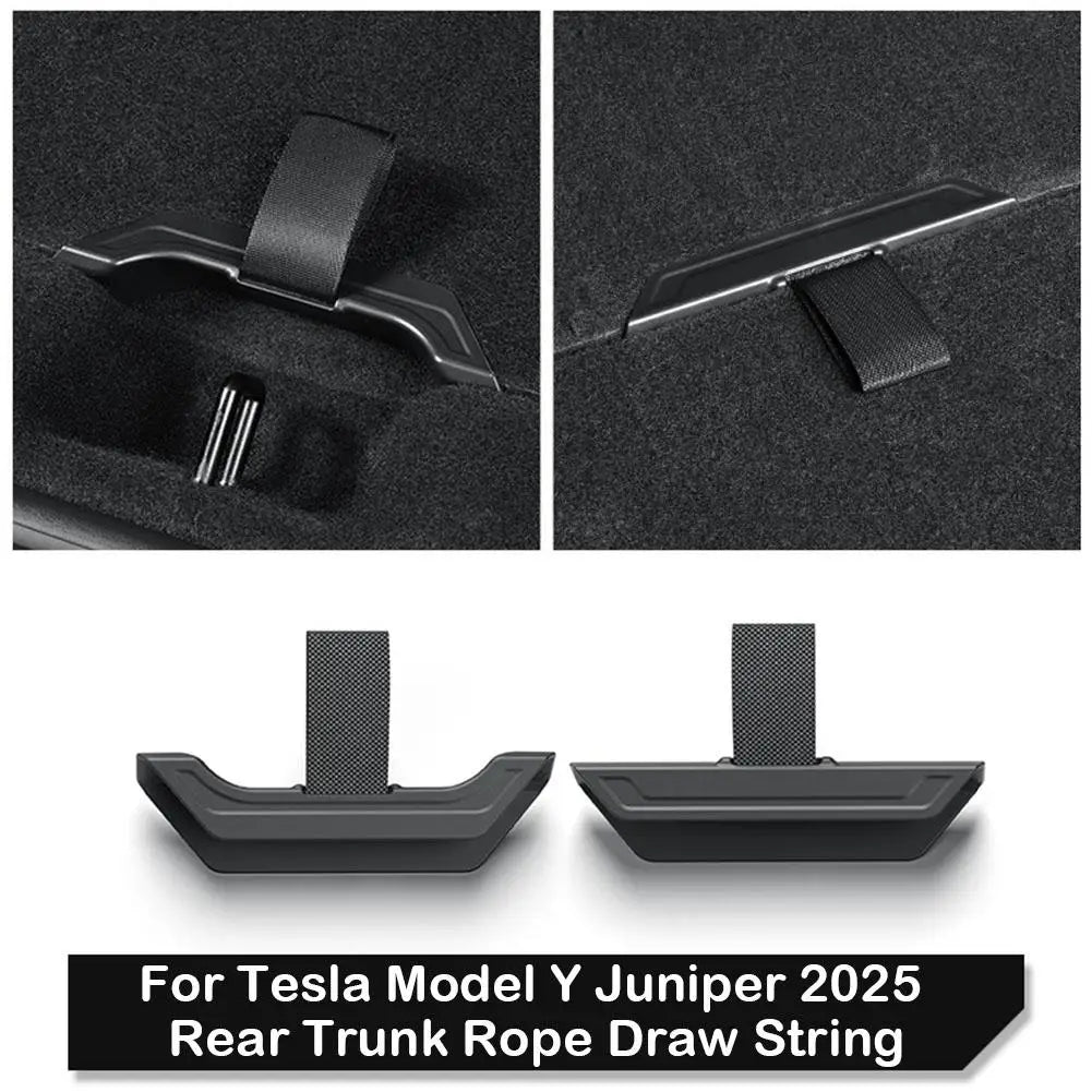 Tesla Model Y Trunk Lid Handle – ABS Drawstring Cover Opener