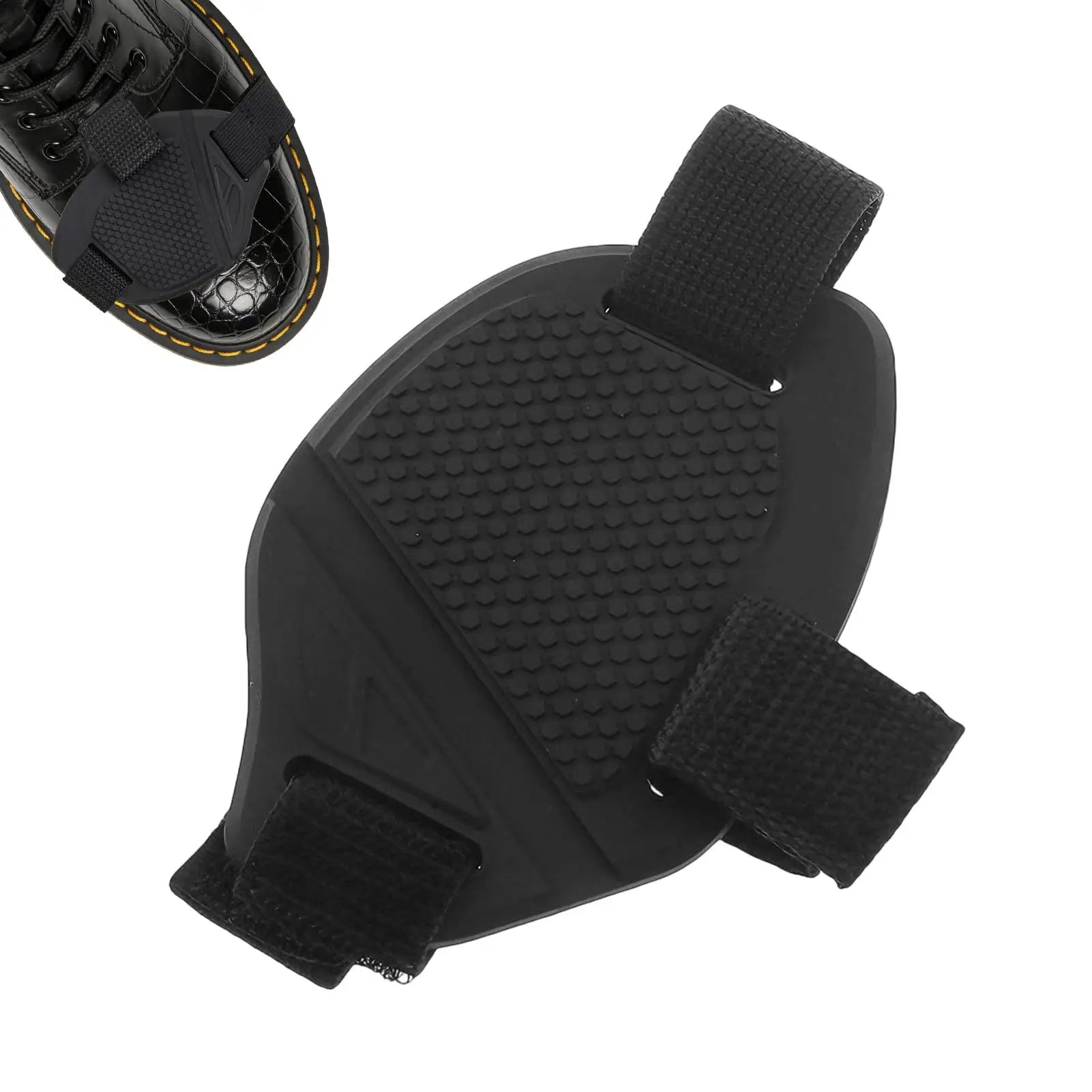 Motorcycle Shift Pad Anti-Slip Gear Shoes Cover Motorcycle Boots Cover Protector Pad Pedal Foot Pad Rubber Cover Accessories Oasis Select