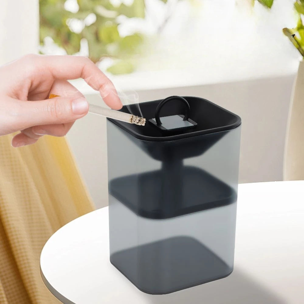 Ashtray Creative Trend Living Room Household Dustproof Ashtray Office Personality Hourglass Windproof Ashtray Oasis Select