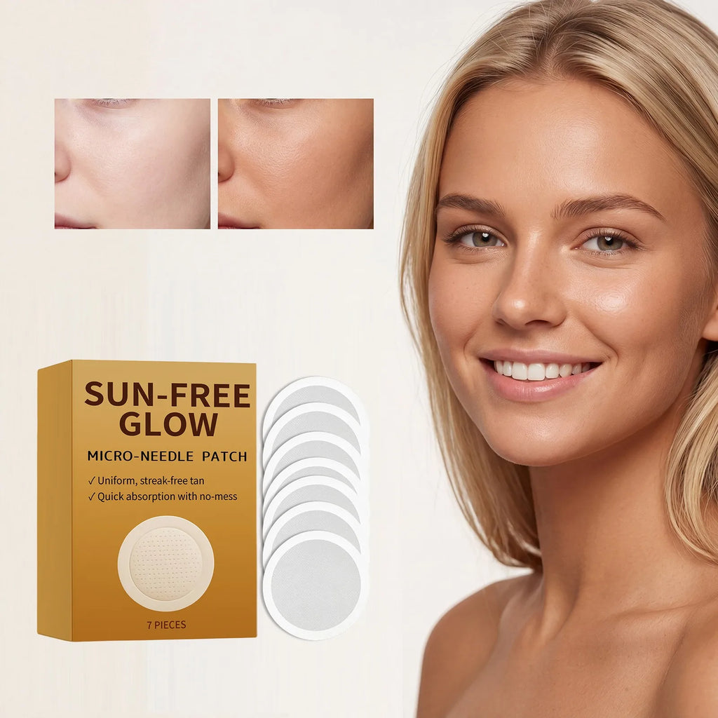 Sunless Tanning Patches Self Tan Patches Natural Bronzing Streak Free Tan Quick Absorption DHA Formula Portable Travel Face Care Oasis Select