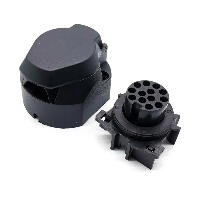 Towing Plug Adapter 13Pin Trailer Euro Round Socket 12V Car Accessories. Oasis Select
