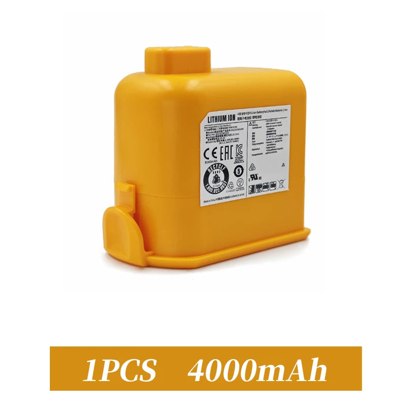 Replacement Battery6000mAh For LG Cord Zero A9 Max A9 Plus A9 Ultimate A9MULTI A9MULTI2X A9PETNBED Vacuum Cleaner EAC63382208 Oasis Select LG A9-4000mAh 1PCS