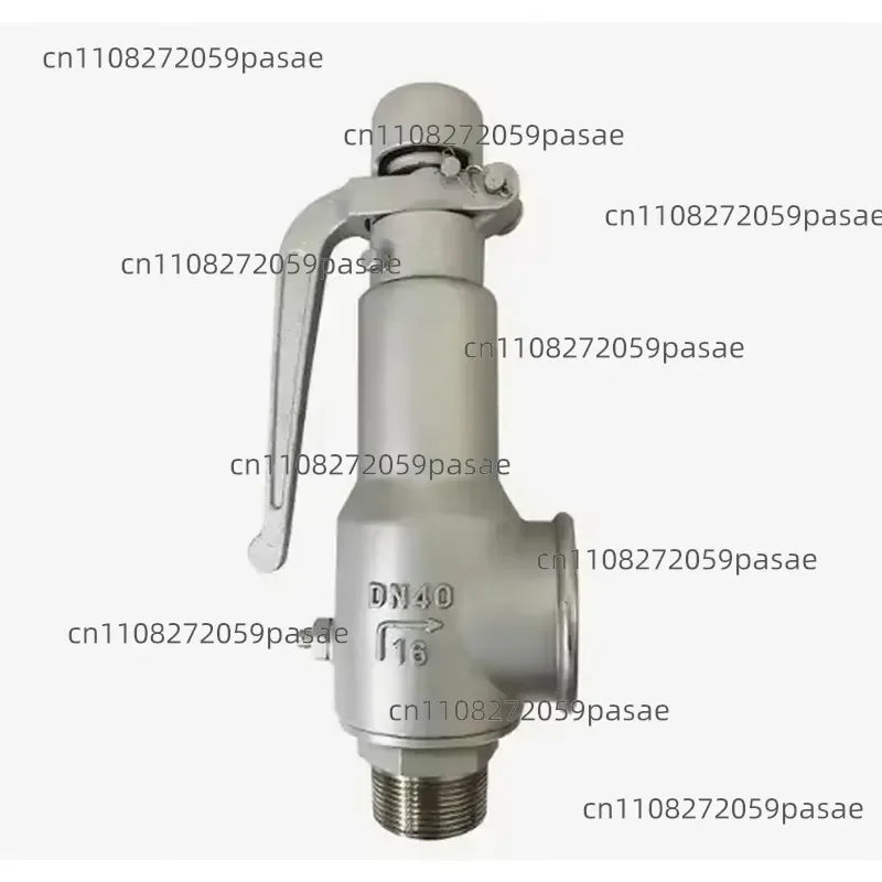 A28W-16P Stainless Steel Male Threaded Manual Safety Valve