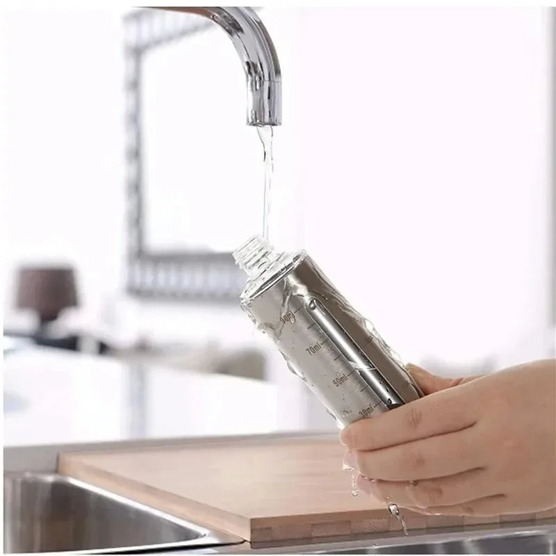 1pcs Practical Stainless Steel Spray Bottle Soy Sauce Vinegar Spray Portable Durable High Beauty Kitchen Good Oasis Select