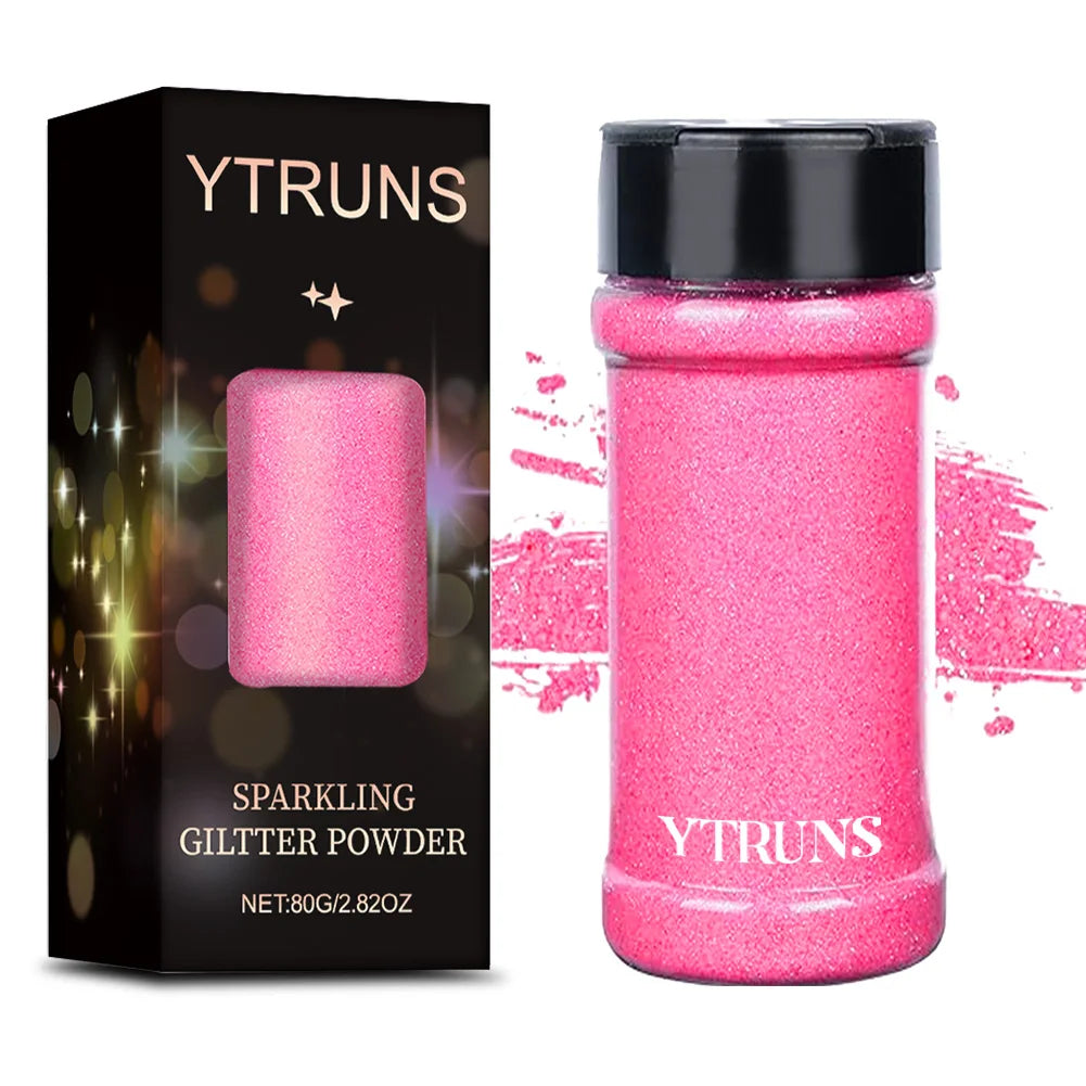 Laser Glitter Powder 80g 6 Colors – Nail Art, Crafts & DIY