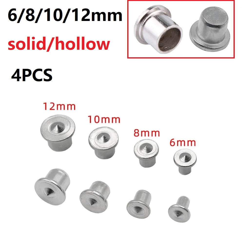 4pcs Dowel Centre Point Pin Set Wood Timber Marker Hole Tenon Center Set 6/8/10/12mm Hand Tool Parts Oasis Select