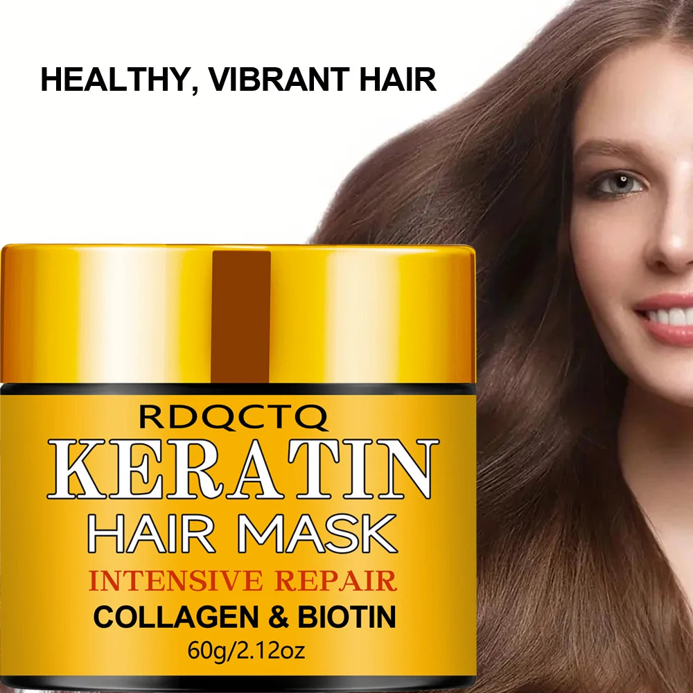Biotin Collagen Keratin Hair Mask Conditioner – 30/60g Hair Mask Conditioner Oasis Select