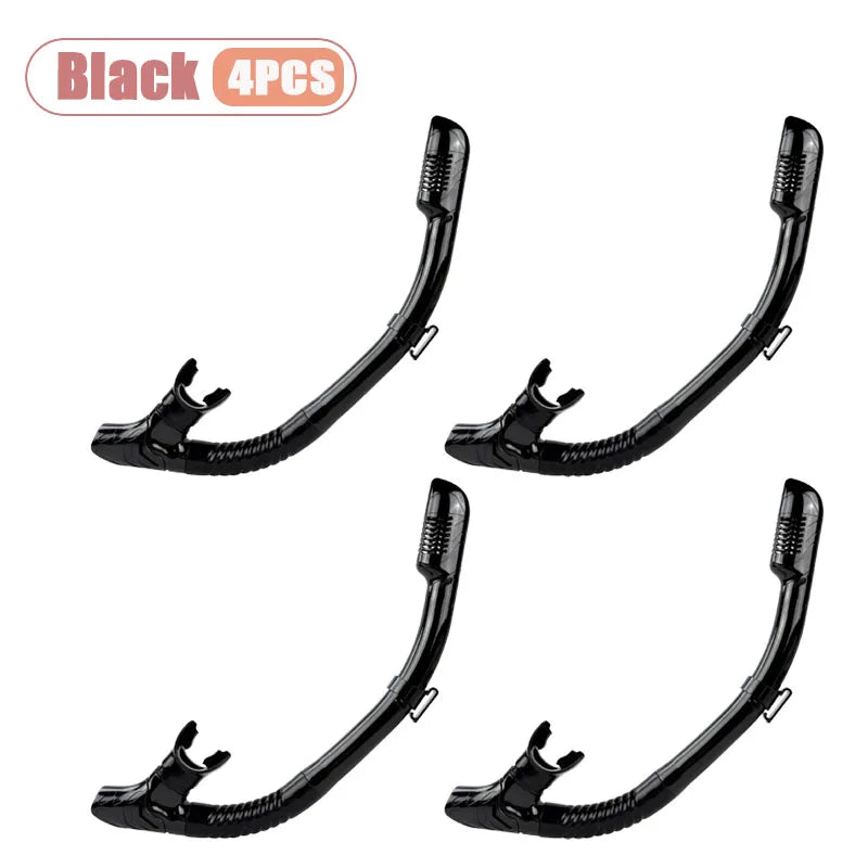 Dry Top Snorkel for Adults – Anti-Leak, Purge Valve & Soft Mouthpiece