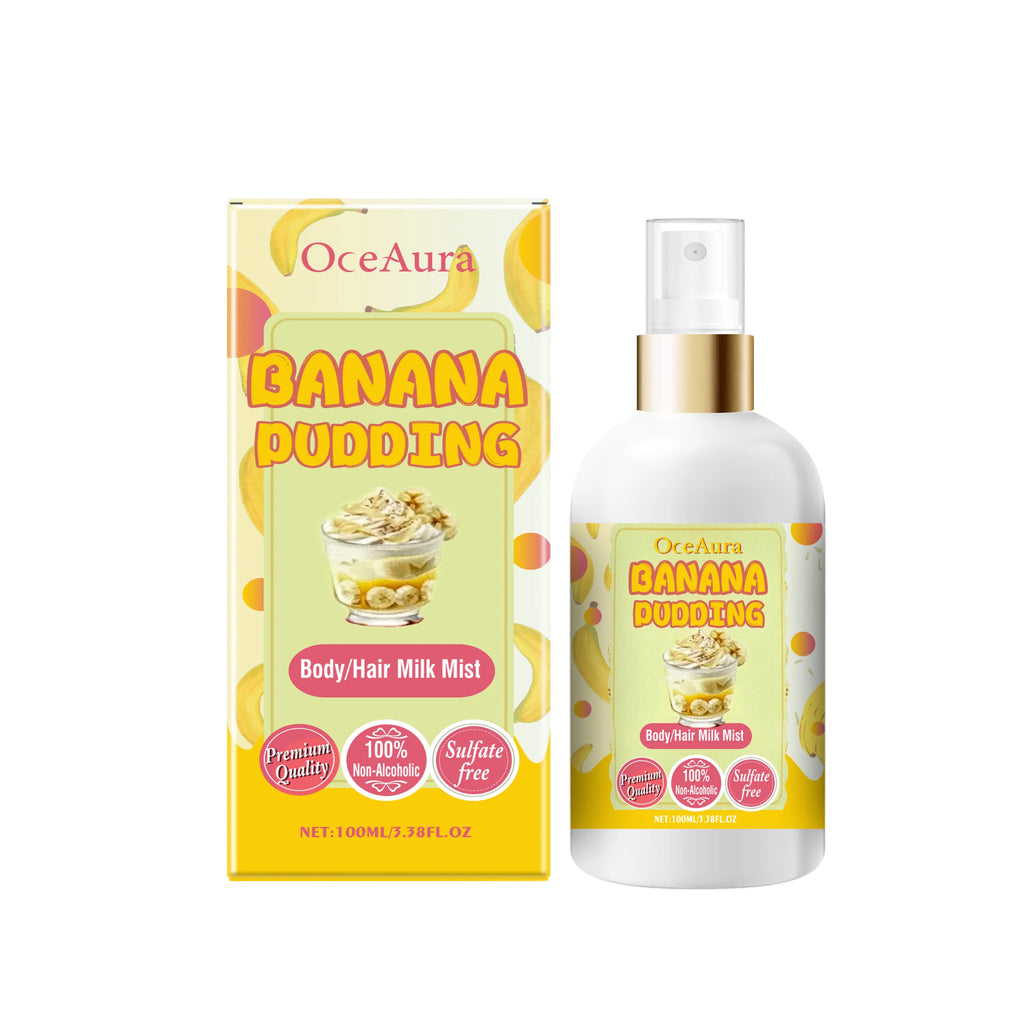 OceAura Body & Hair Mist – Moisturizing Firming Spray 100ml Body & Hair Mist Oasis Select Banana Pudding