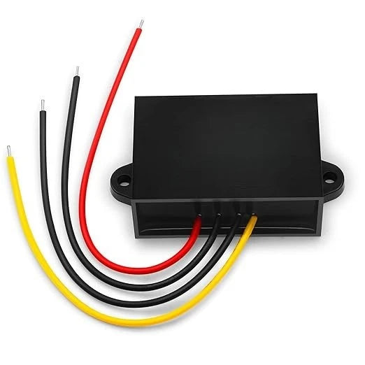 DC DC 9V-36V to 12V/24V Boost Buck Converter 30A Waterproof Automatic Step Up/Down Voltage Regulator Volt Transformer Module Oasis Select 9V-36V to 24V 1A