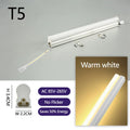 Kitchen Efficient Lighting LED Tube 85V-265V Energy T5 Aluminum Lamp for Replacement Fluorescent Tube for Hotel Garage,Non-glare Oasis Select Warm White No Plug 15w 1 Piece