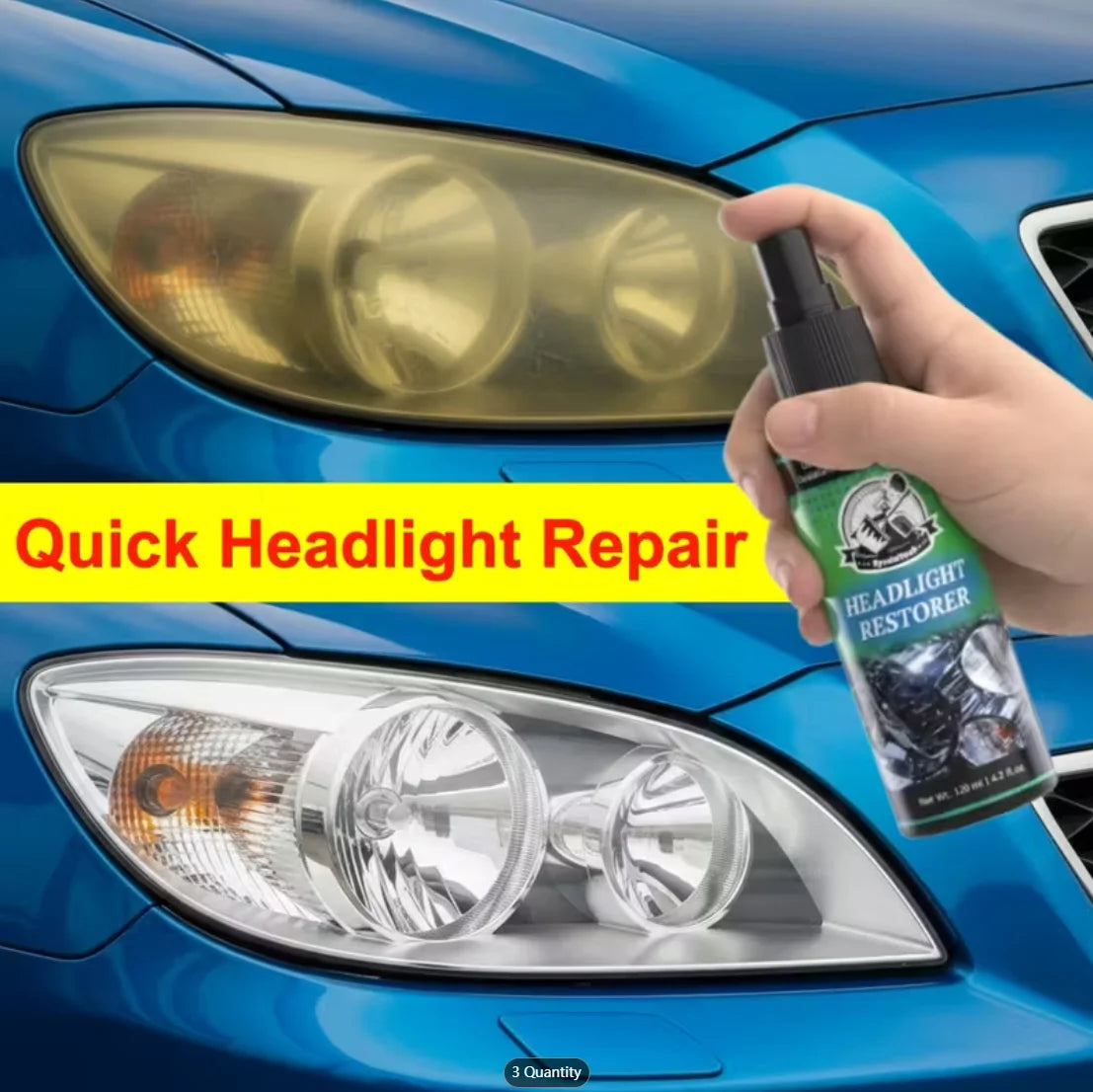 Headlight Restorer Kit – Remove Oxidation & Restore Clarity Headlight Restoration Kit Oasis Select