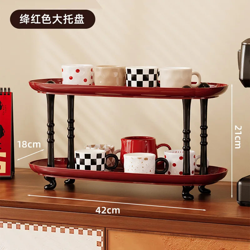 2-Tier Desktop Organizer for Perfume, Jewelry & Cosmetics