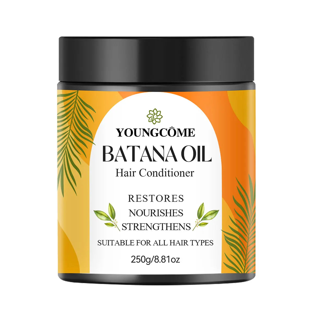 Organic Batana Oil for hair growth 100% Pure And Natural Batana Oil For Treating Hair Loss Anti-Breakage Hair Oasis Select 250g