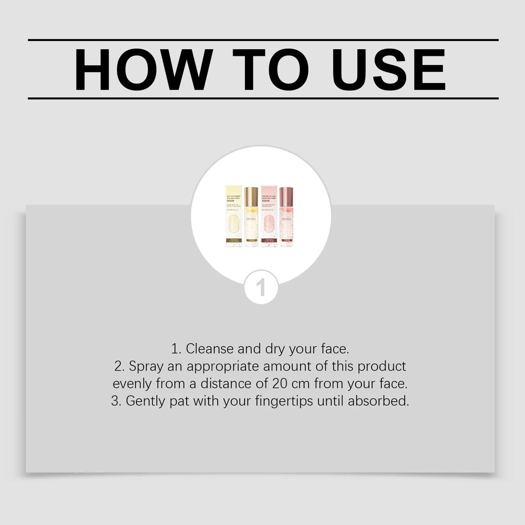 Hyaluronic Acid Face Essence Boost Skin Hydration Calm Facial Redness Firm Brighten Tone Light Texture Collagen Jelly Mist Serum Oasis Select