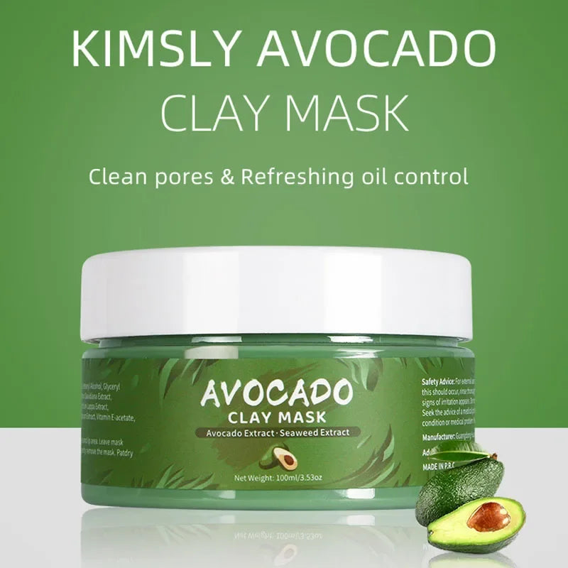 LAIKOU Turmeric Rose Avocado Clay Mud Face Mask | Moisturizing