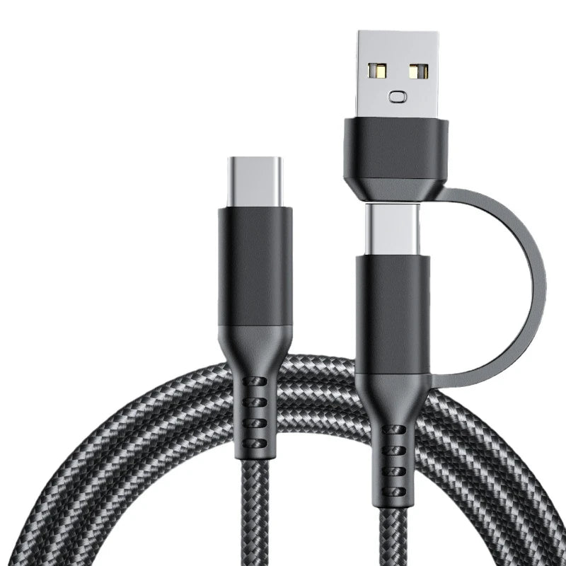 60w C To C Line Two-In-One Charging Cable USB To Type-c 1m/3m Suitable For Mobile Phones And Tablets Fast Charging Data Cable Oasis Select