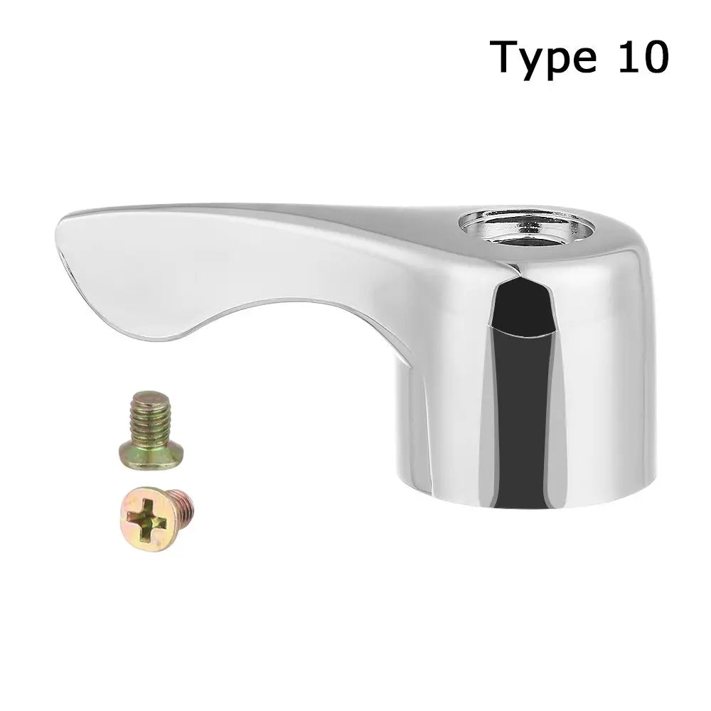 Triangle Valve Small Spout Dish Basin Faucet Handle Switch Handle Accessories Single Cold Quick Open Valve Core Handwheel Oasis Select 10