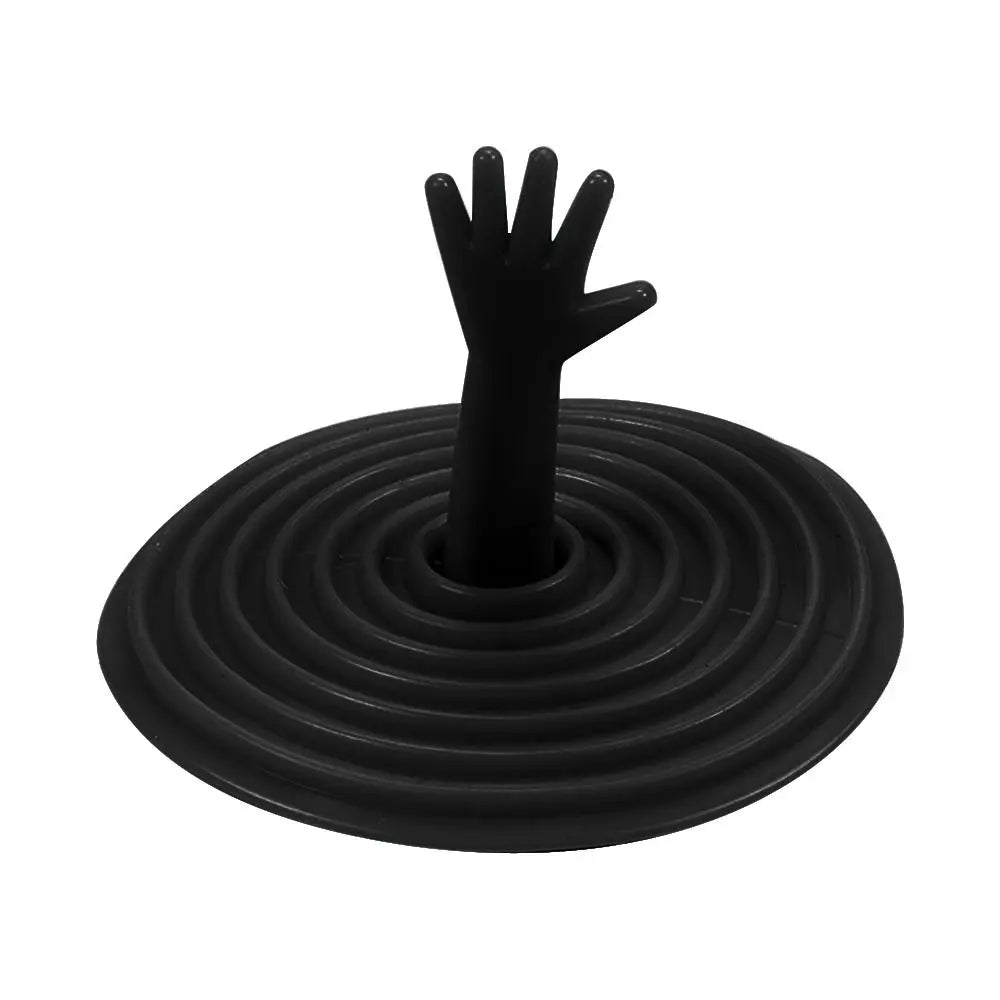 High Quality Silicone Bathtub Stopper Universal Leakage-proof Sink Hair Stopper Deodorization Drain Cover Kitchen Oasis Select Black