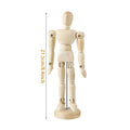 Wooden Hand Body Draw Action Toys Drawing Sketch Mannequin Model Movable Limbs Figures Home Decor Artist Models Jointed Doll Oasis Select 8 Inch