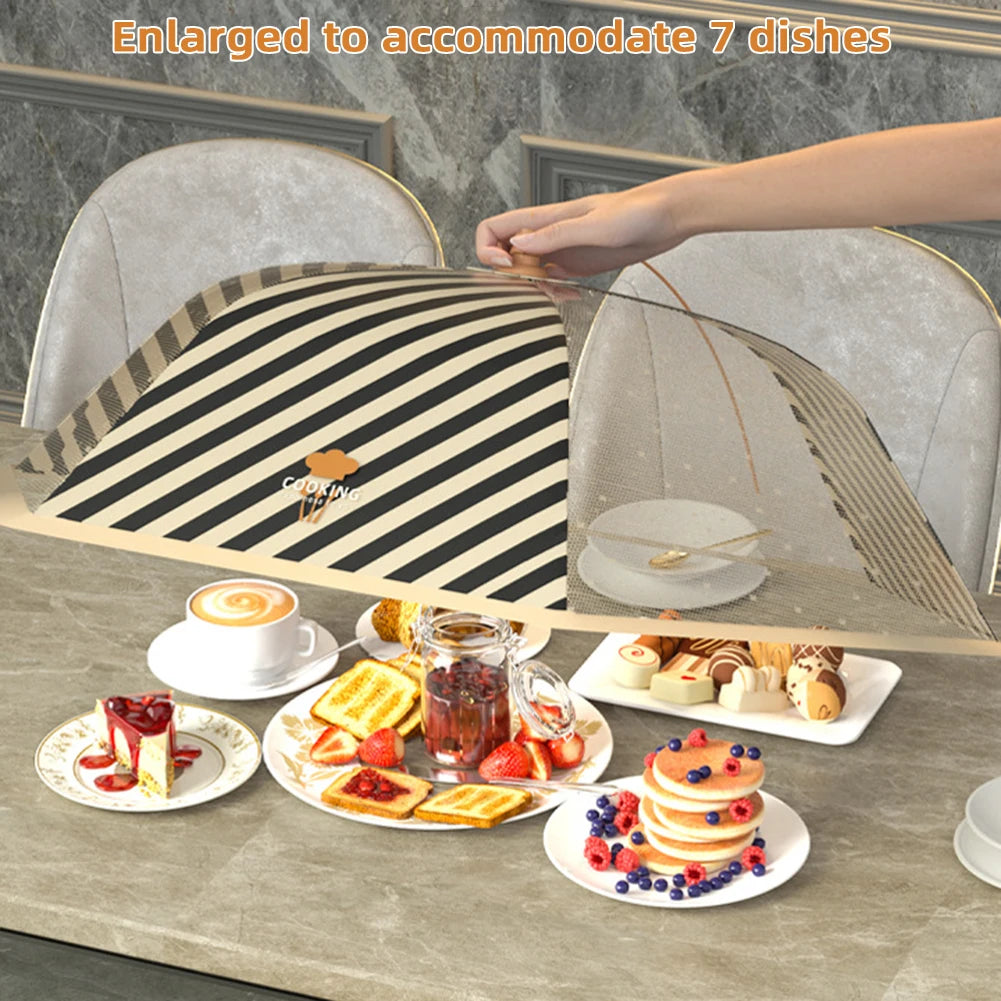 Foldable Mesh Food Cover Umbrella – Large Anti-Fly Tent