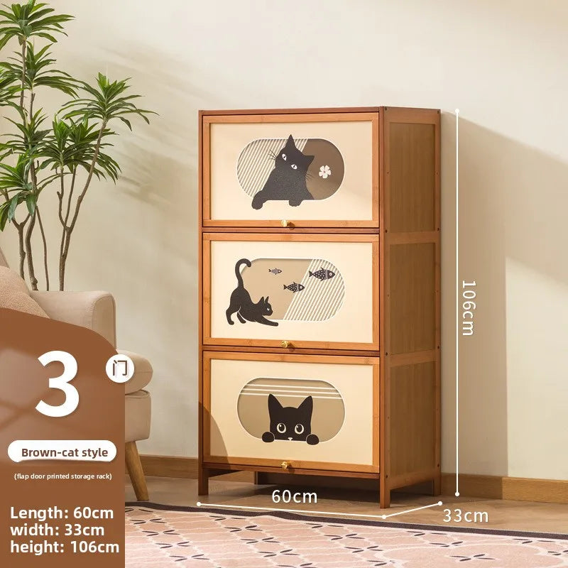 Bookcase integrated whole wall combination full wall bookcase display cabinet locker bookshelf against wall solid wood cabinet Oasis Select Brown 3-60