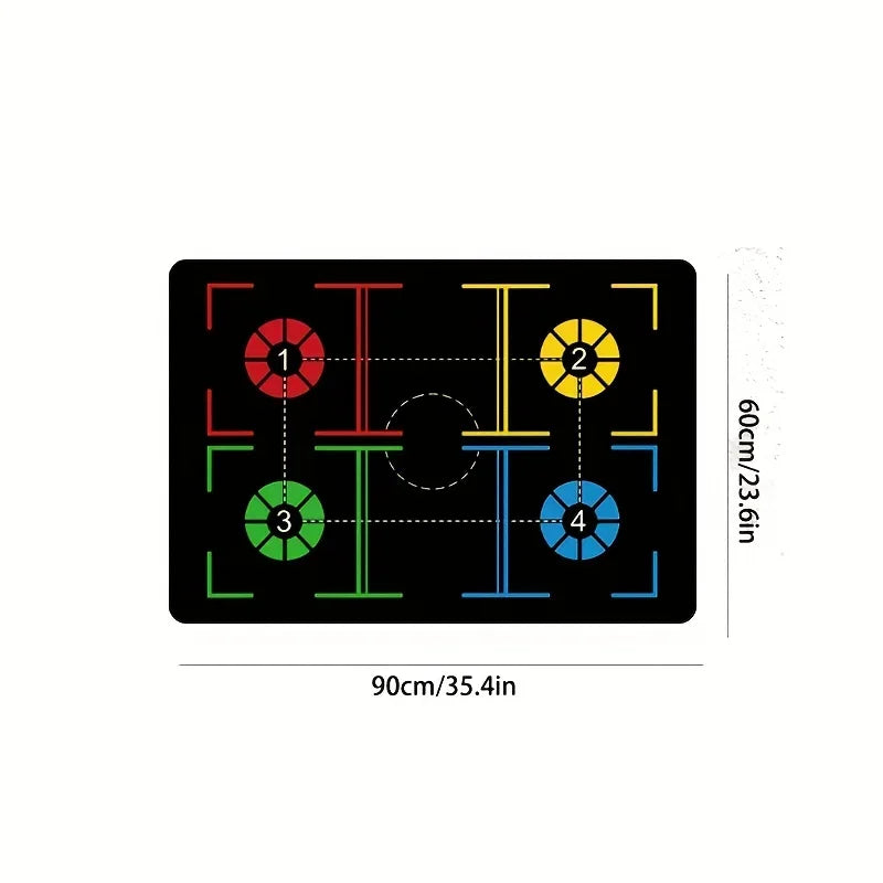 Basketball training mat anti-slip soundproof diatom mud youth indoor ball control training dribble training Oasis Select