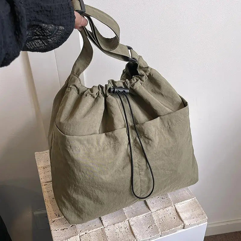 Large Capacity Versatile Shoulder Bag For Women's Summer Popular Lightweight Crossbody Bag Minimalist Tote Handbag Oasis Select