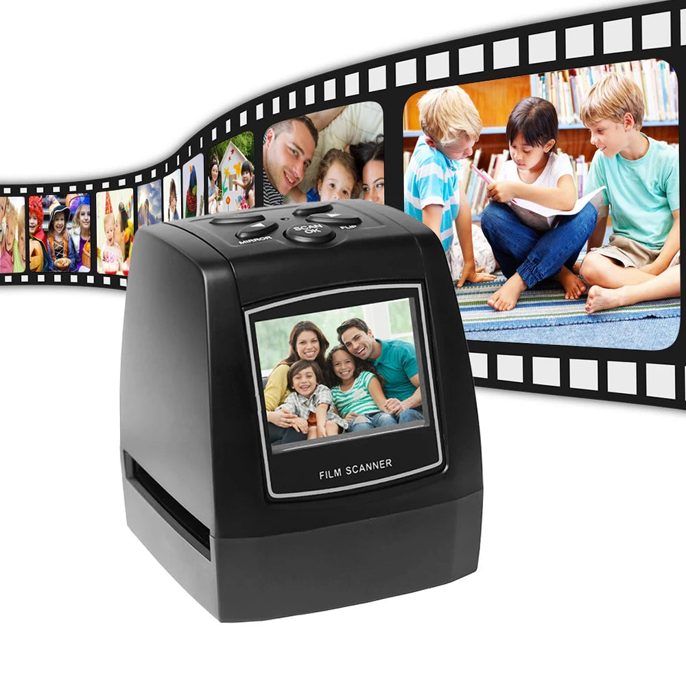 Portable Negative Film Scanner 35mm 135mm Slide Film Converter Photo Digital Image Viewer with 2.4 Oasis Select Default Title
