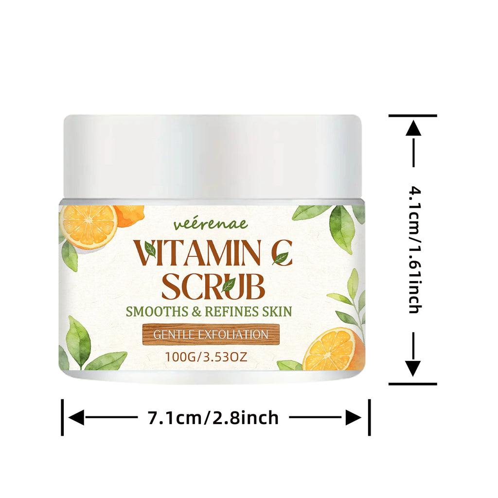 veérenae Vitamin C Body Scrub – Exfoliator for All Skin Types