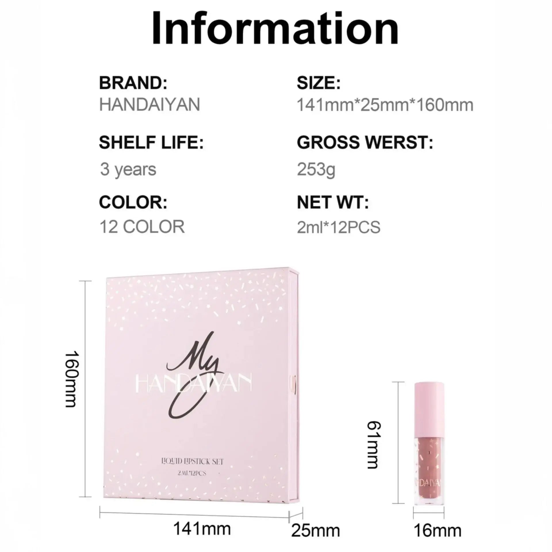 12 Colors Long Lasting Matte Lipstick Set With Nourishing Lip Oil Coating Mirror Finish Waterproof Lipgloss Makeup Oasis Select
