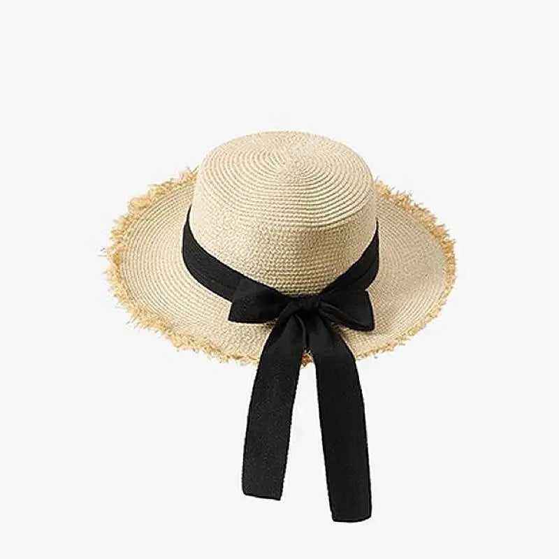 Women Straw Sunscreen Cap 모자 썬캡 비치모자 очки солнцезащитные женск Gorros Foldable UV Protection Outdoor Large Brim Sunscreen Oasis Select B18