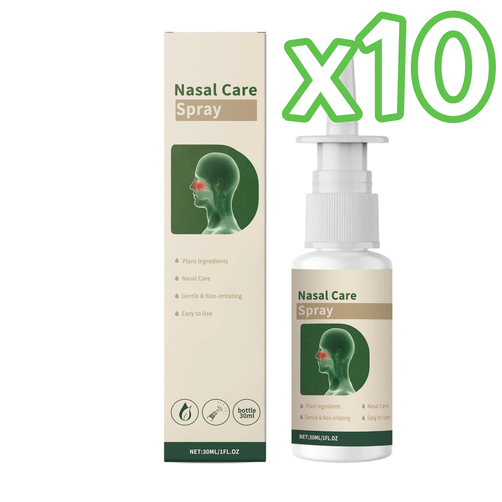 Nasal Cleaning Spray Relieve Nasal Cavity Congestion Soothing Mucosa Remove Pollution Dirt Plant Formula Cleanse Nose Care Tool Oasis Select 30ml boxed x 10pcs