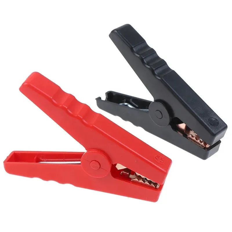 Car Battery Alligator Clips Positive Negative Insulated Terminal Clamps for Jump Start and Charging Oasis Select
