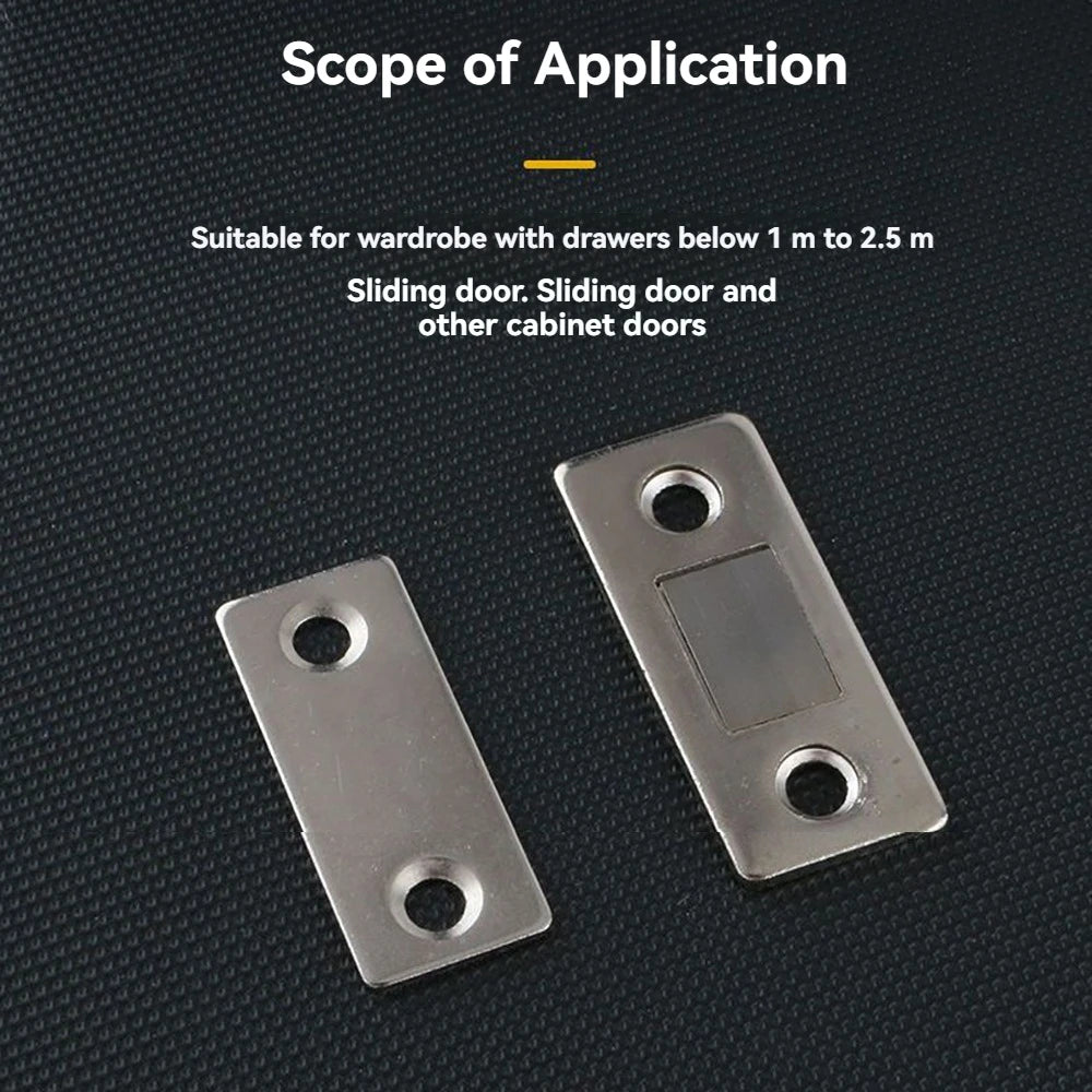 New Magnetic Cabinet Catches Ultra-Thin Door Magnets Stops Invisible Adhesive Drawer Catch Kitchen Closet Door Closer Soft-Catch Oasis Select