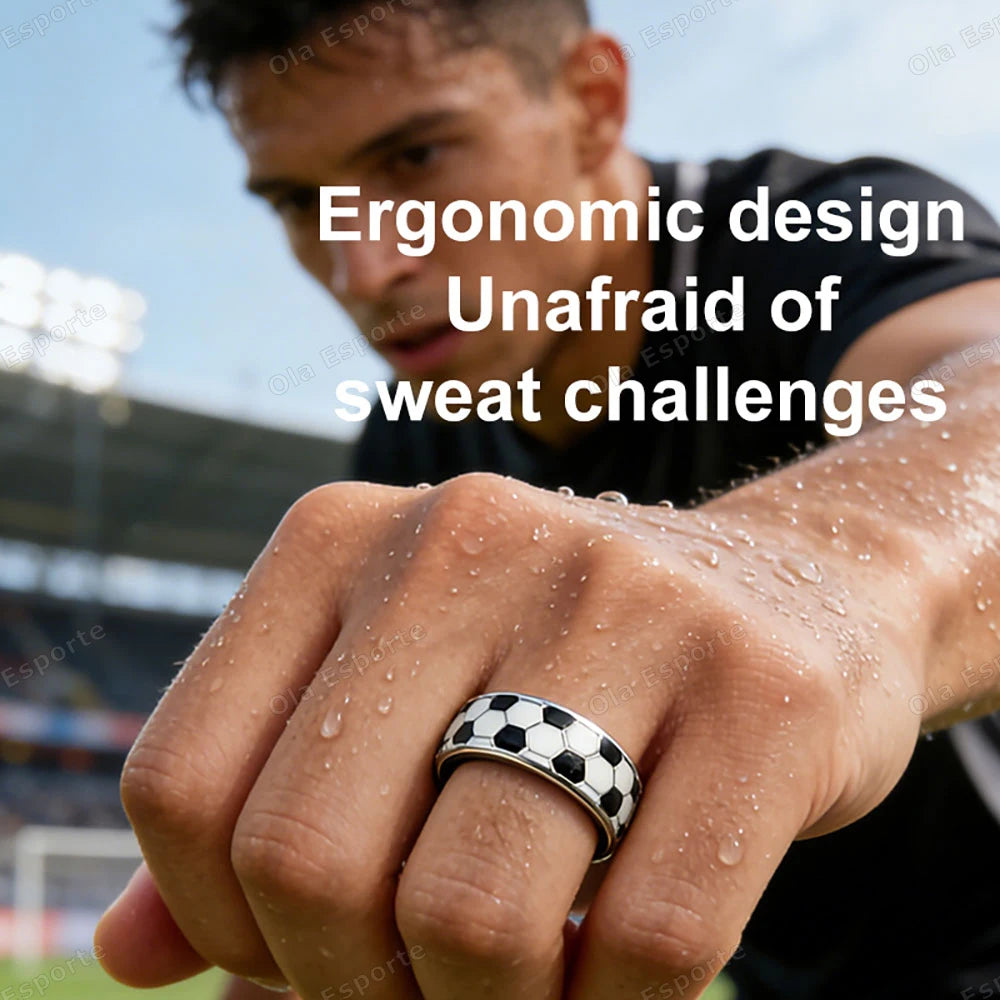 Ola Esporte Football Smart Ring – Heart Rate & Health Monitor