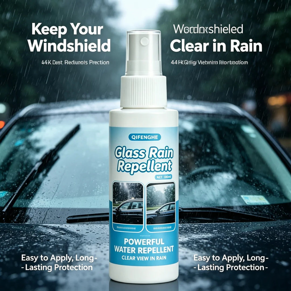 100ml Hydrophobic Car Glass Repellent Spray – Windows & Mirrors Glass Repellent Spray Oasis Select
