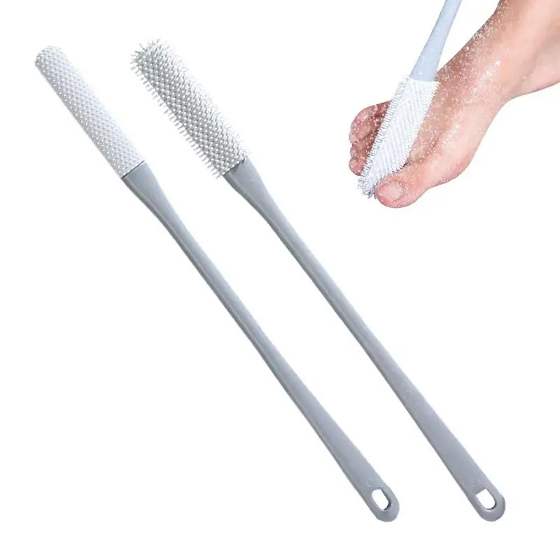 Silicone Toe Brush Nail Brush For Cleaning Fingernails Foot Scrubber In Shower Silicone Bristles Foot Brush Deep Cleaning tool Oasis Select