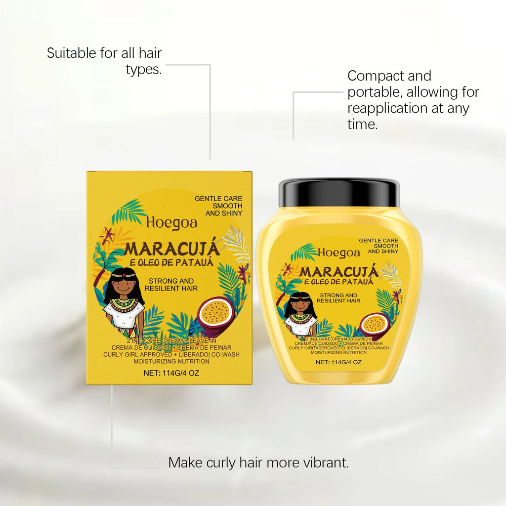 HOEGOA Leave-In Conditioner Cream – Anti-Frizz Deep Repair Leave-In Conditioner Oasis Select