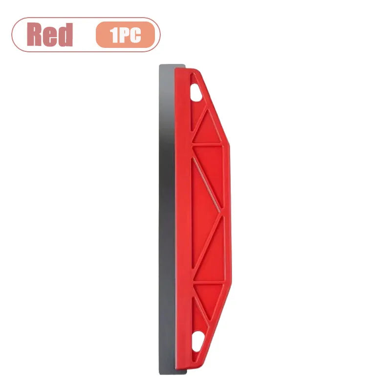 1-10PCS Stainless Steel Wallpaper Scraper Putty Knife Plastic Handle Drywall Mud Trowel for Paint Removal Caulk Home DIY Oasis Select Red-1PC