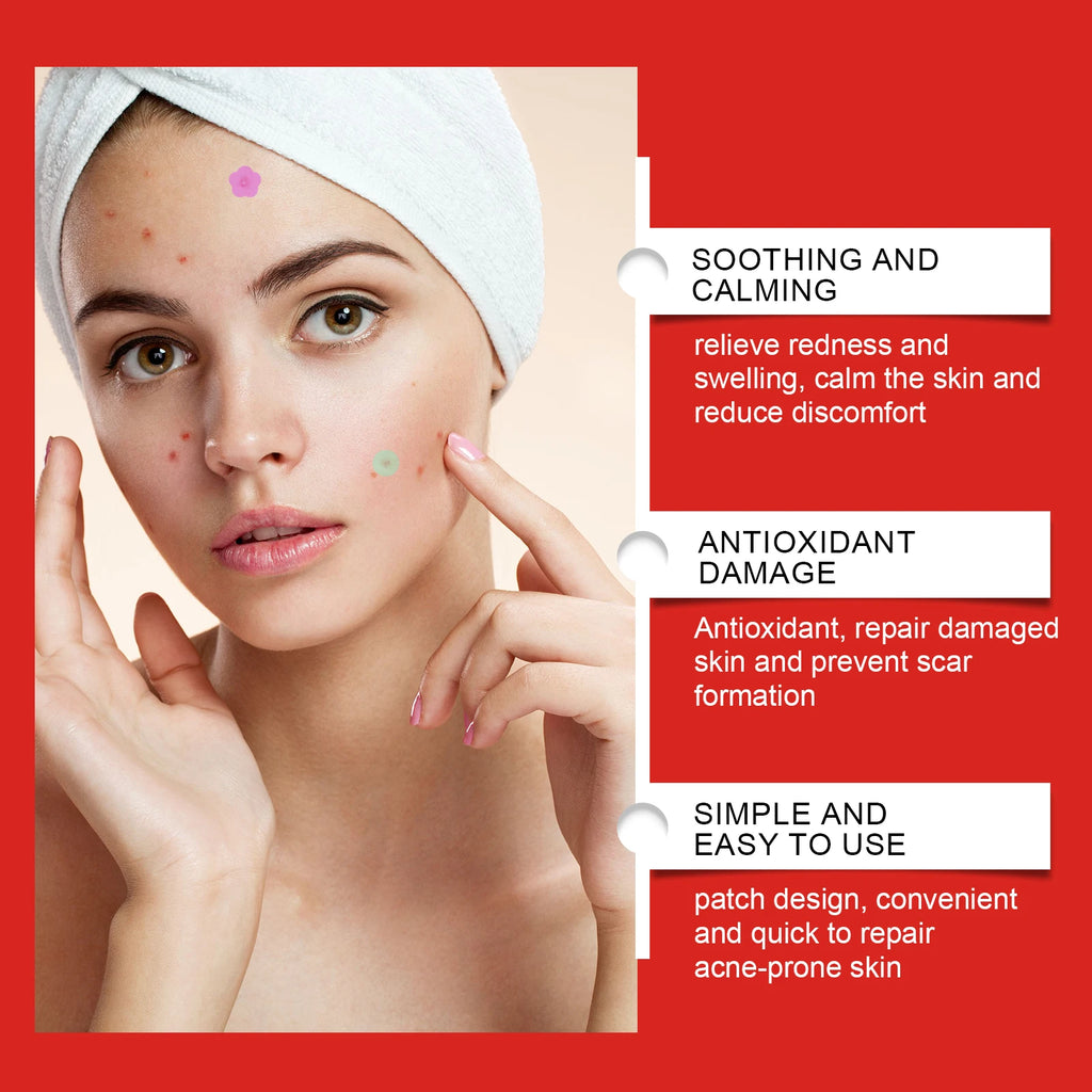 240pc Salicylic Acid Acne Pimple Patches – Fun Shapes Acne Pimple Patches Oasis Select