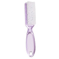 Nail Brush for Cleaning Fingernails, Deep Cleaning Nail Scrubber Brush Foot Brush Handle Grip Nail Brush for Toes & Fingernails Oasis Select purple-2PCS