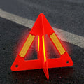 Portable Car Auto Reflective Traffic Warning Sign Triangle Foldable Solid Standing Tripod Road Emergency StandbyCar Accessories Oasis Select Default Title